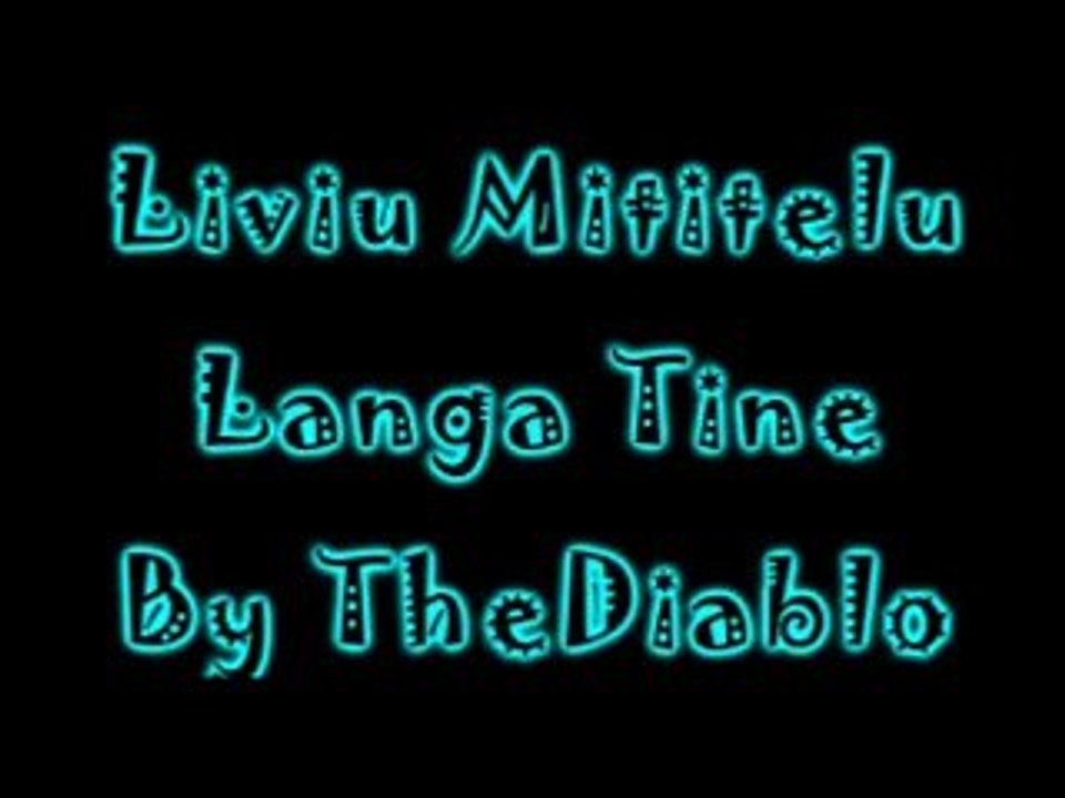 Liviu guta -Langa tine (By Slay3r)