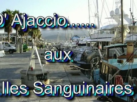 D'Ajaccio aux Iles Sanguinaires