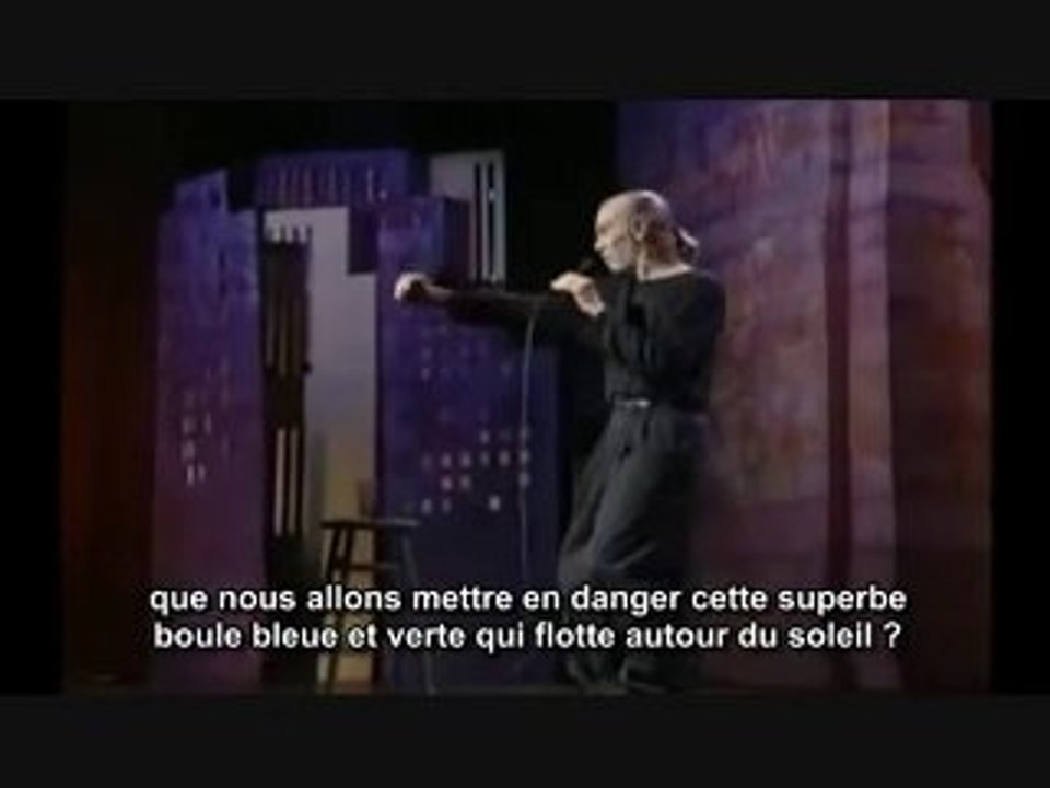 George Carlin - Ecologie, Environnement, La Terre [VOSTFR.MP