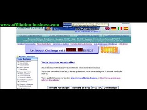 bannières publicitaires