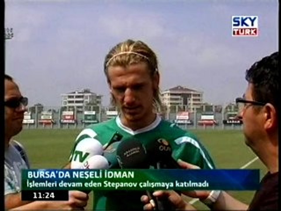 Bursa'da Neşeli İdman