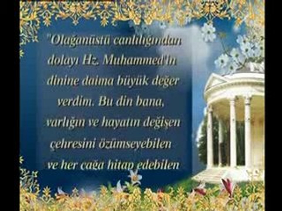 Batı dünyasında Hz. Muhammed (sav)'e duyulan hayranlık