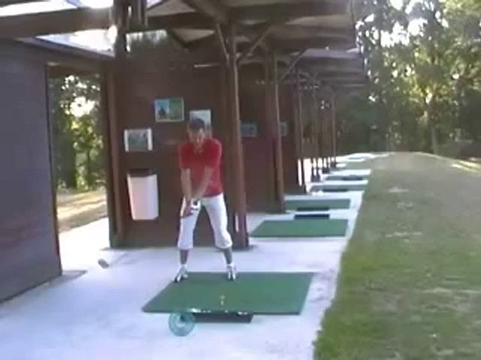 Le swing de Christophe driver Aout 2010
