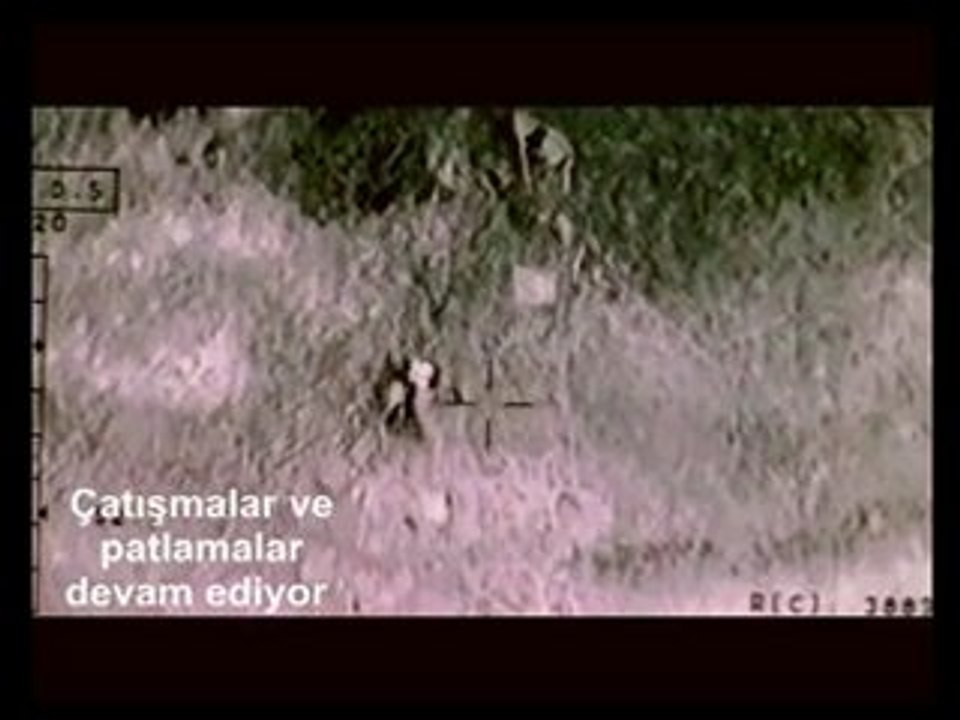 heronlar pkk baskınını kaydetti paşalar  seyretti