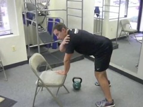 Free Standing Bent Over Row Exercise