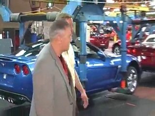 General Cody takes delivery of his new Corvette