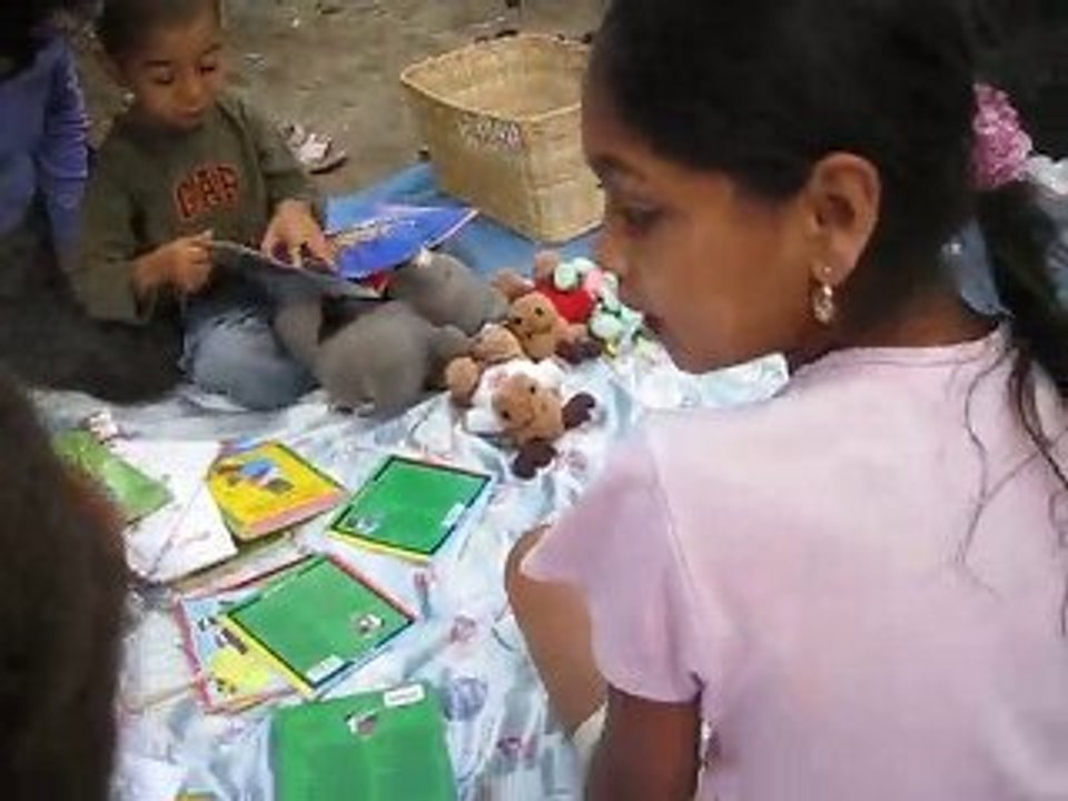 Atelier 29 du 29 juillet avec les enfants rroms