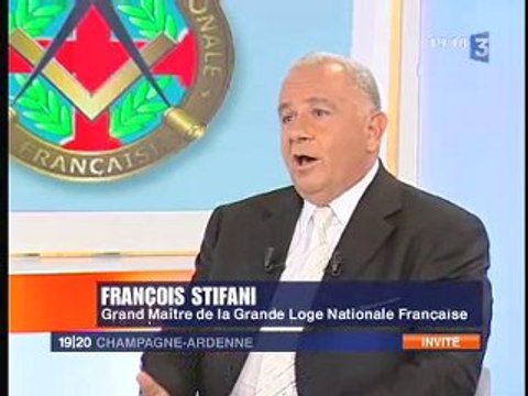 François Stifani Sur FR3 Champagne Ardenne Franc Maçonnerie