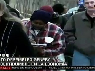 Alto desempleo genera incertidumbre en economía de EE.UU.