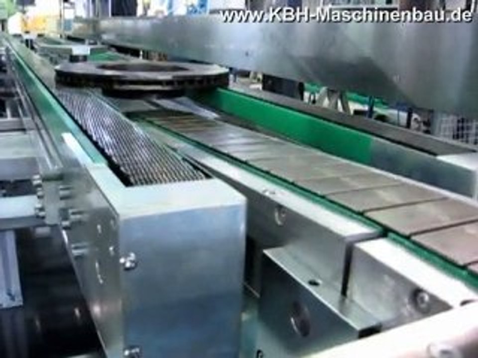 Zahnkettenband - Transportband für Werkstücke - Automation