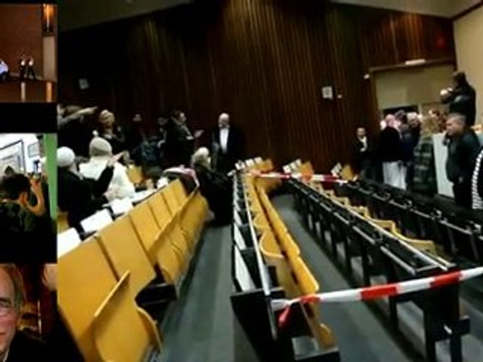 Ende der Meinungsfreiheit Mosleme verhindern Autorenlesung