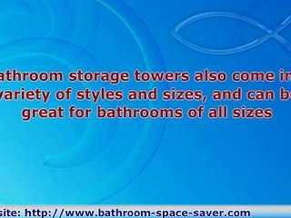 Bathroom Space Saver to the Rescue for Bathroom Clutter