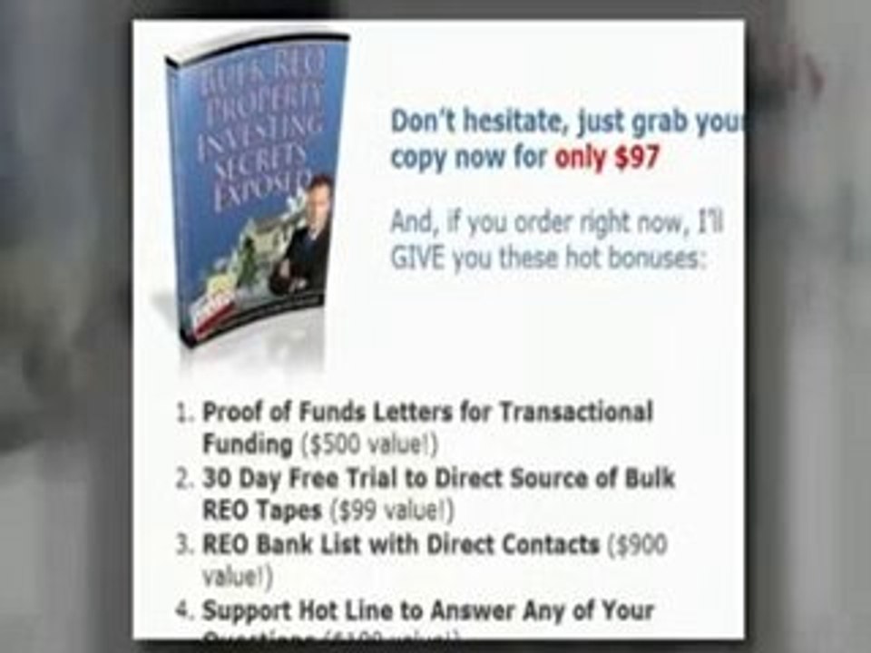 Bulk REO Investing Course