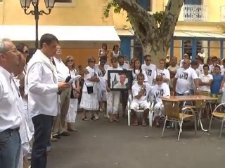 marche blanche en mémoire de Thomas Laché - 25 07 2010