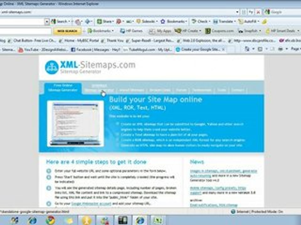Webmasters Tools - XML Sitemap Generator! (HD)