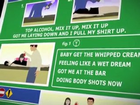 Body Shots - Kaci Battaglia - lyrics - animated