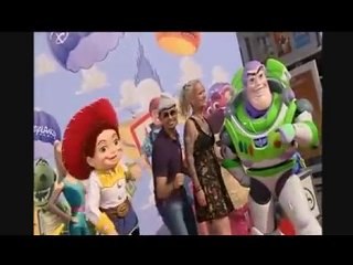 Stéphanie  et Dave à l'avant première de Toys Story 3