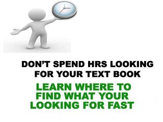 Test Banks to Textbooks Here!!!