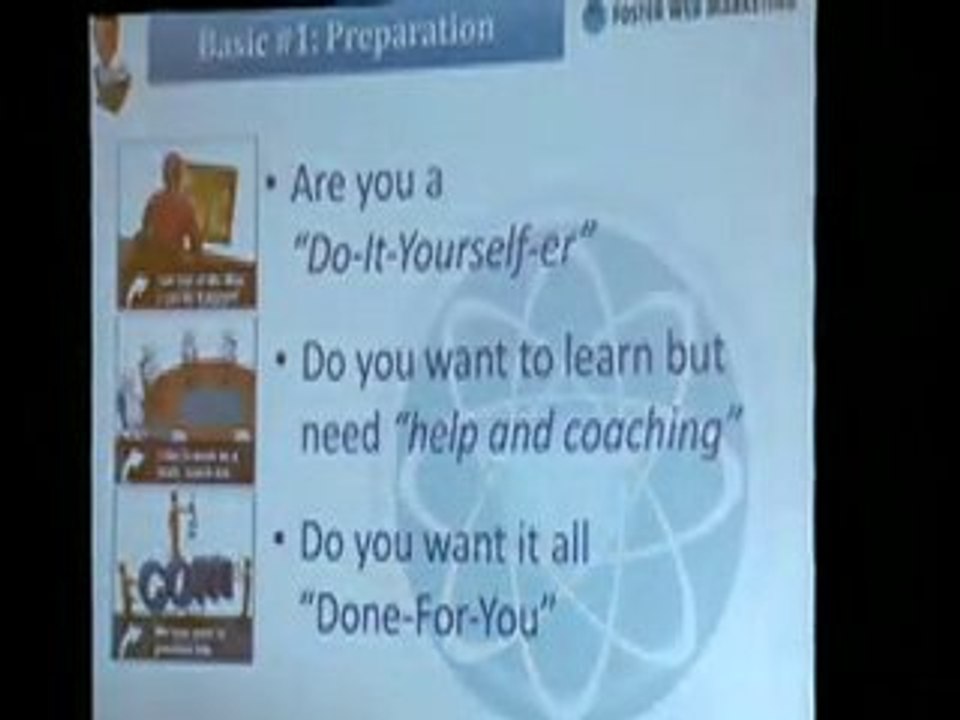 Web Marketing Basics, Preparing and Getting Started