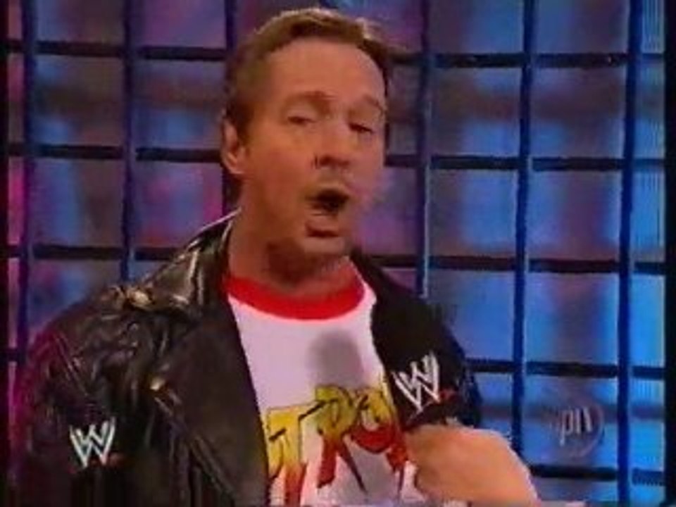 Roddy Piper asks the Ortons "Who's Slow?"