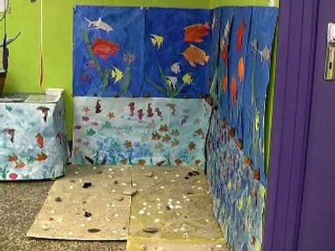 Exposition aquatique à l'école Herbin du Cateau