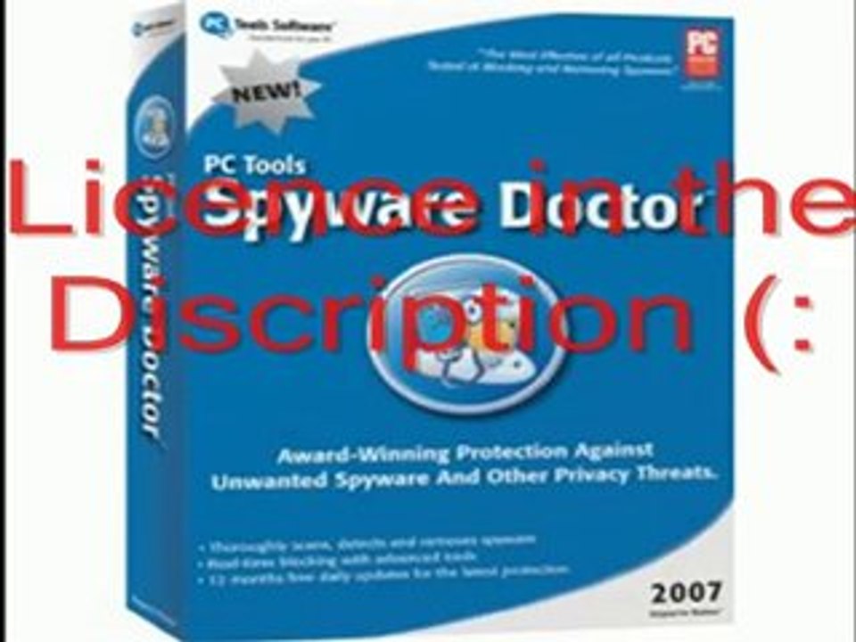 Spyware Doctor License Key 2007-2010