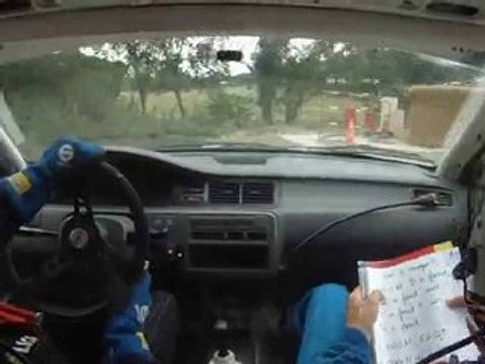 Rallye de la vallée de la brenne 2010 es3 Honda Civic N°52