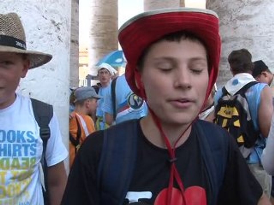 Altar boys visit Pope