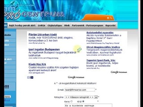 Apróhirdetés feladás gyorsan egyszerűen