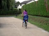 Premier tour en vélo