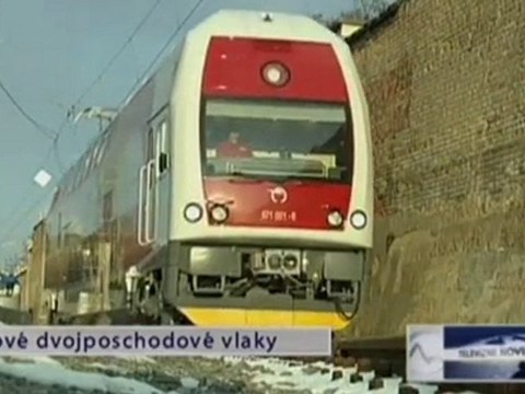 Nové dvojposchodové vlaky