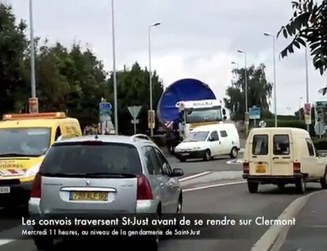 Saint-Just : convois exceptionnels