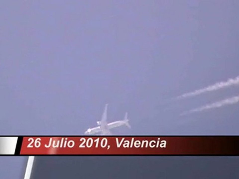 OVNIS CHEMTRAILS ESPAGNE JUILLET 2010