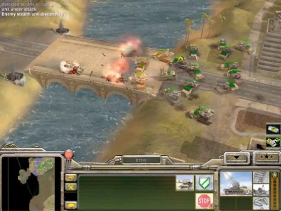 Command & Conquer Generals Heure H - GLA Mission 2 (Part2/3)