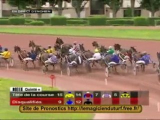 Vidéo Quinté Prix du Parc des Princes a Enghien 4 Aout 2010