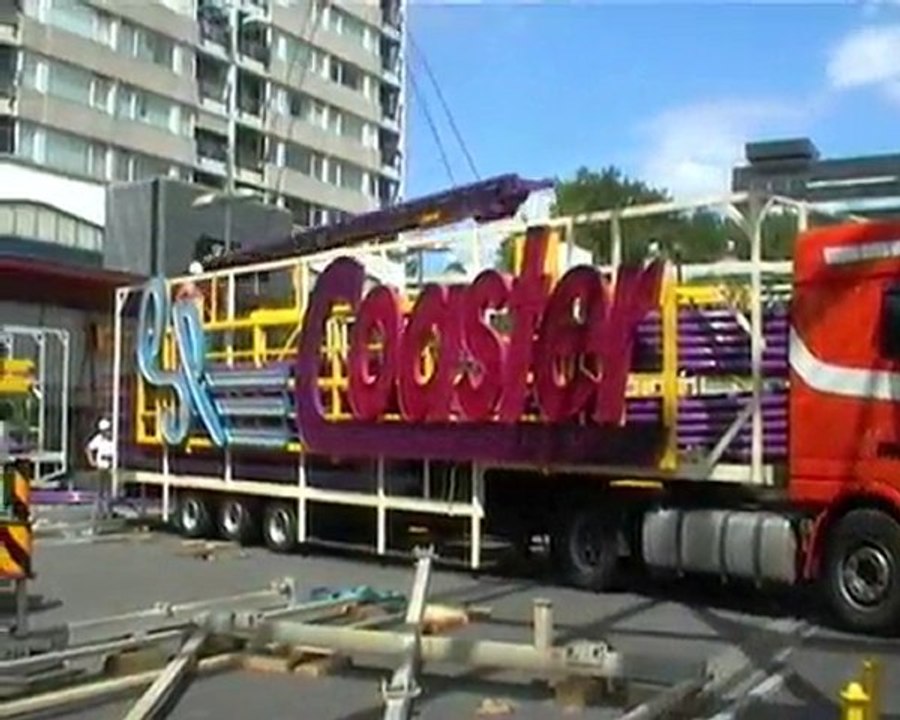 Zwieren en Zwaaien - Opbouw Tilburgse Kermis 2010