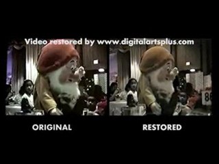 Video tape restored & transfered to DVD