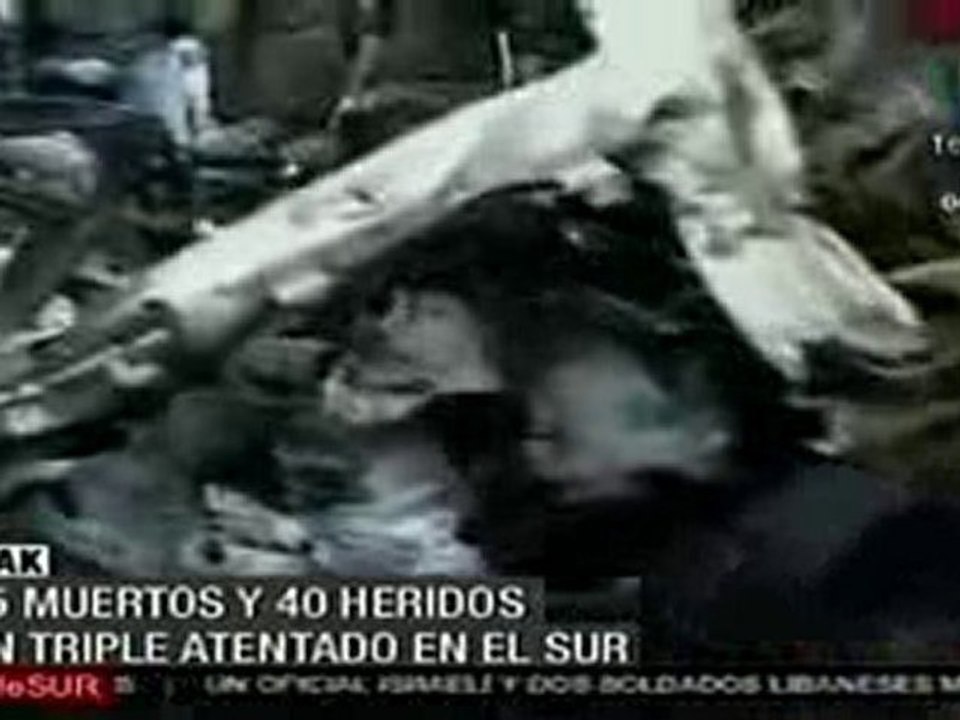 Estallan tres coches bombas en Bagdad, 15 muertos