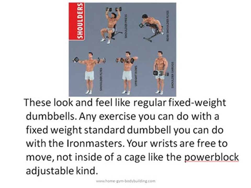 Ironmaster Quick Lock Dumbbells Review