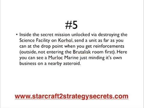 Starcraft 2 Easter Eggs - Marines - Walkthrough and Strateg