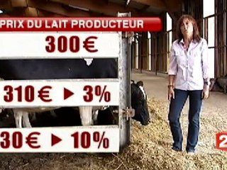 prix du lait été 2010 : les industriels ne jouent pas le jeu