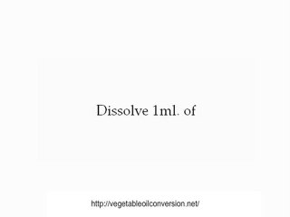 Vegetable oil conversion 4.wmv