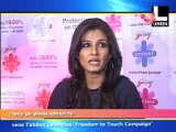 Raveena Fights Against Germs
