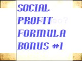 Social Profit Formula Bonuses  Video Social Media