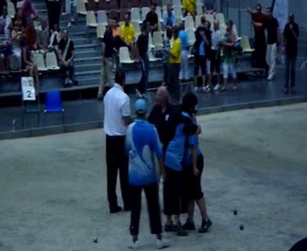 Les Champions de FRANCE DOUBLETTES MIXTES à Pétanque 2009