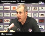 TFC Brest: le point avec Alain Casanova