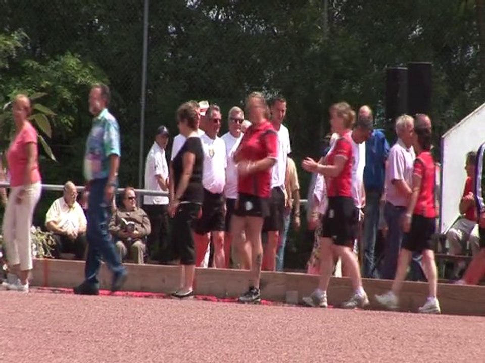 Le championnat de France : sport boules à Chaze...