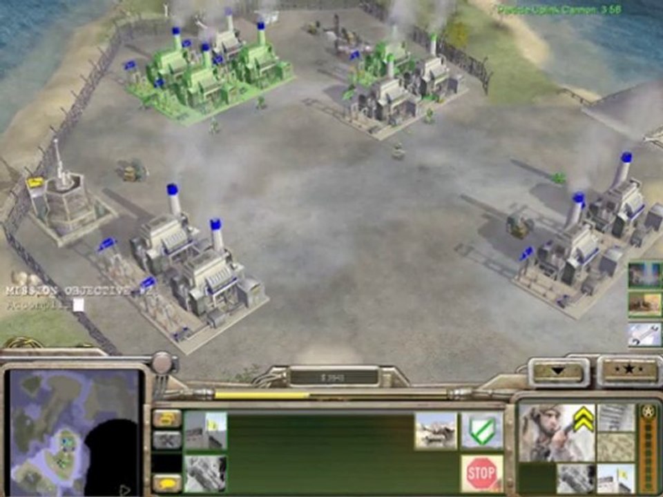 Command & Conquer Generals Heure H - GLA Mission 3 (Part1/2)