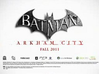 Batman : Arkham City - Trailer Teaser [HD]