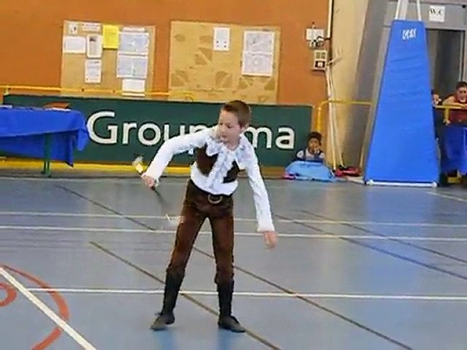 twirling bâton solo enfant